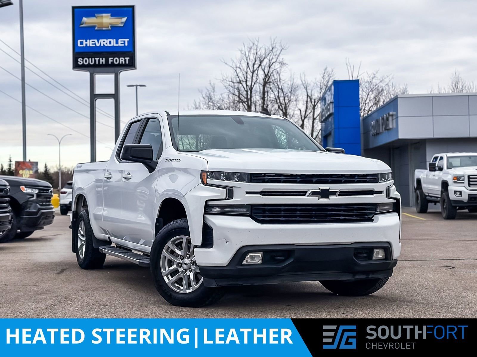 2019 Chevrolet Silverado 1500 RST Double Cab 4WD w/Leather/Heated Steering