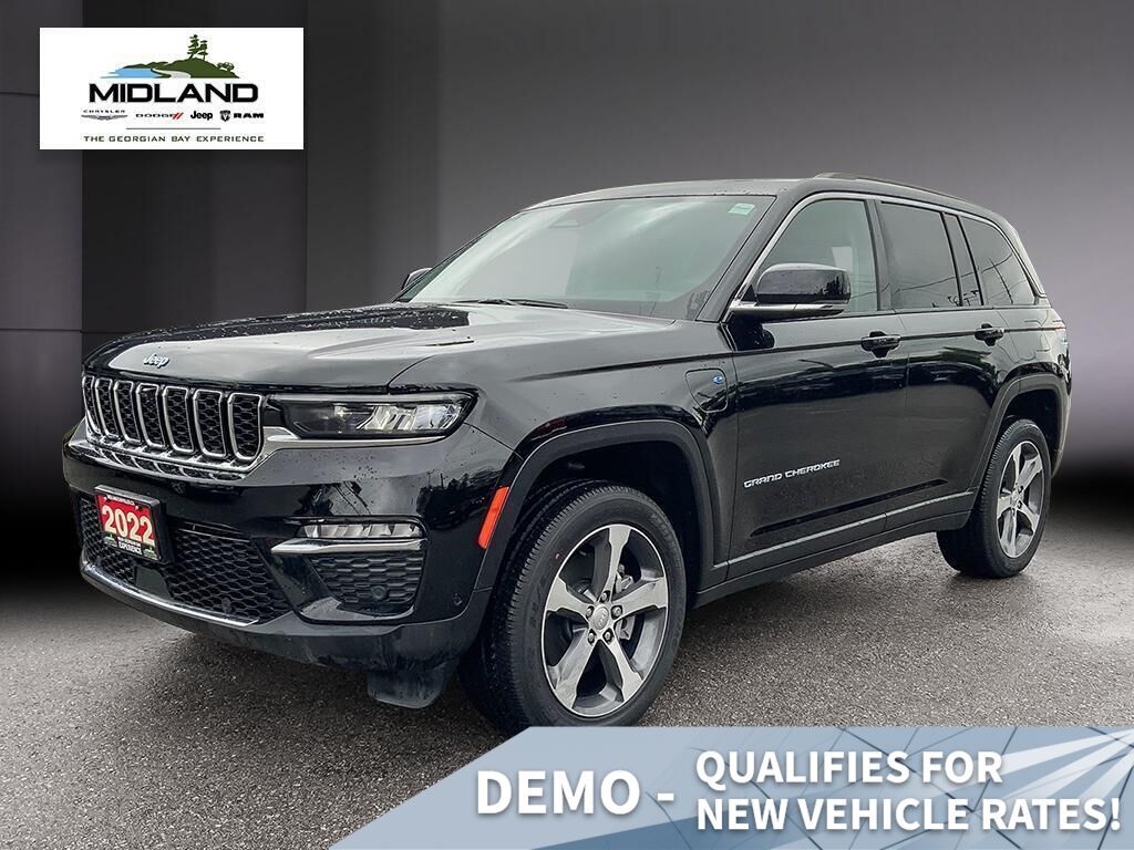 2022 Jeep Grand Cherokee 4xe 4xe-Pano Sunroof/Rear Seat Video/Luxury Tech Group