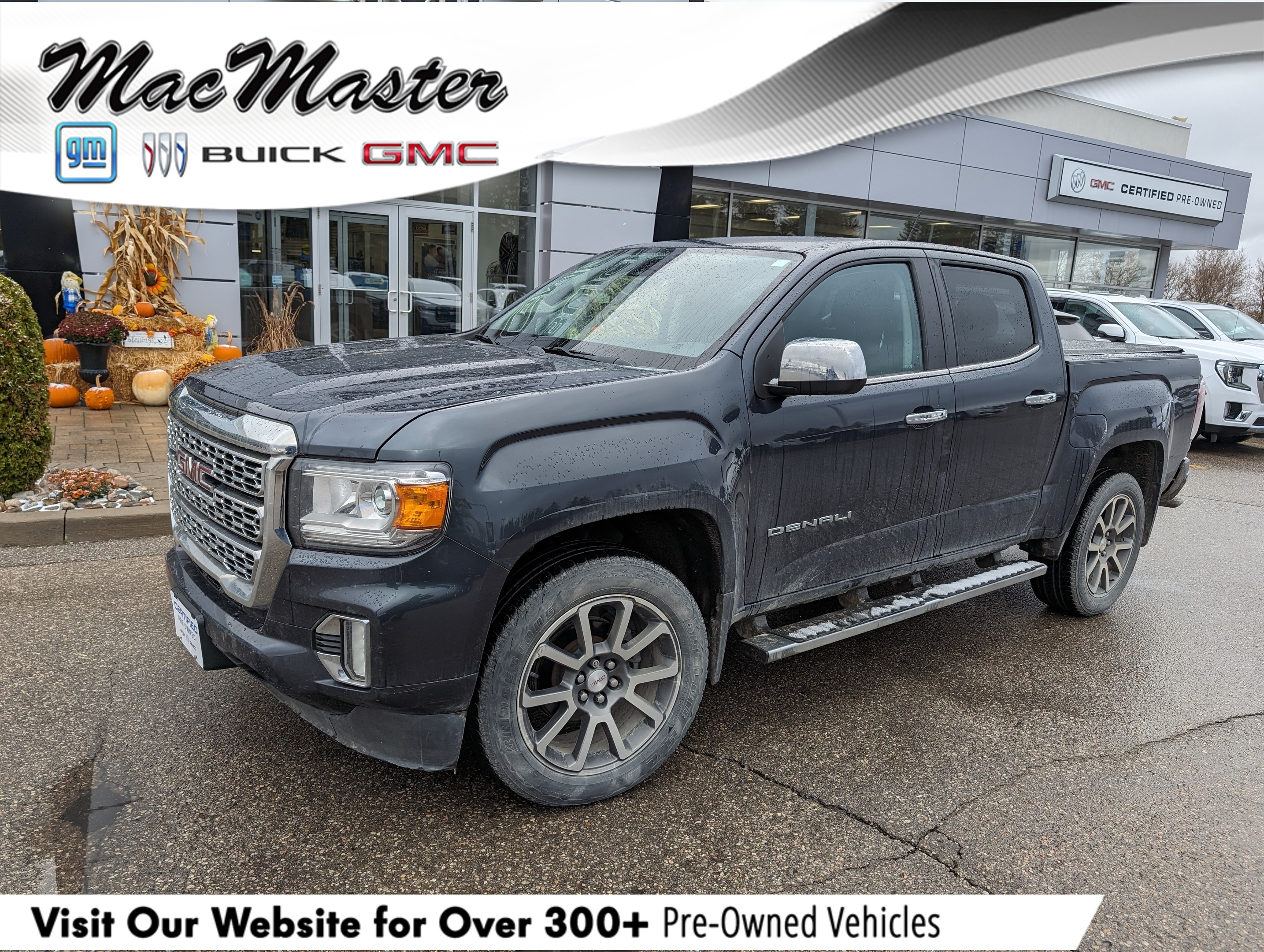 2021 GMC Canyon DENALI, CREW, 4X4, NAV, HTD/COOL, LOADED, 1-OWNER!