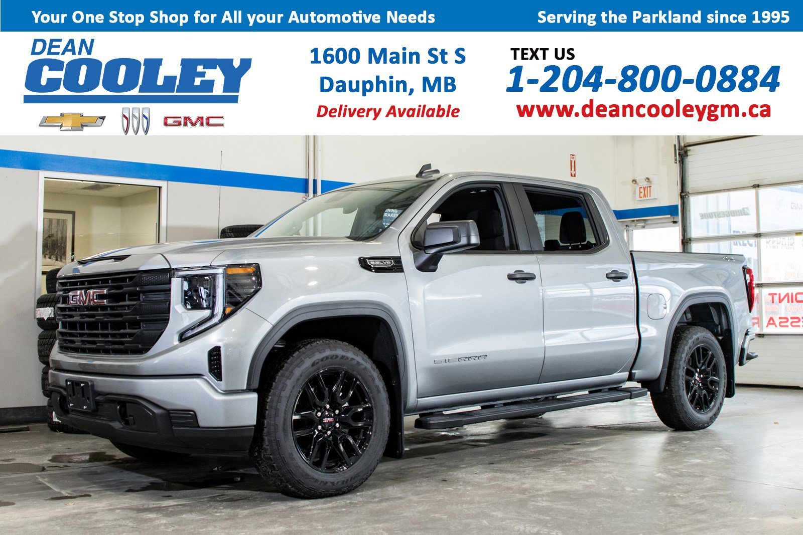 2024 GMC Sierra 1500 Includes Floor Mats, Mud Flaps, and Running Boards