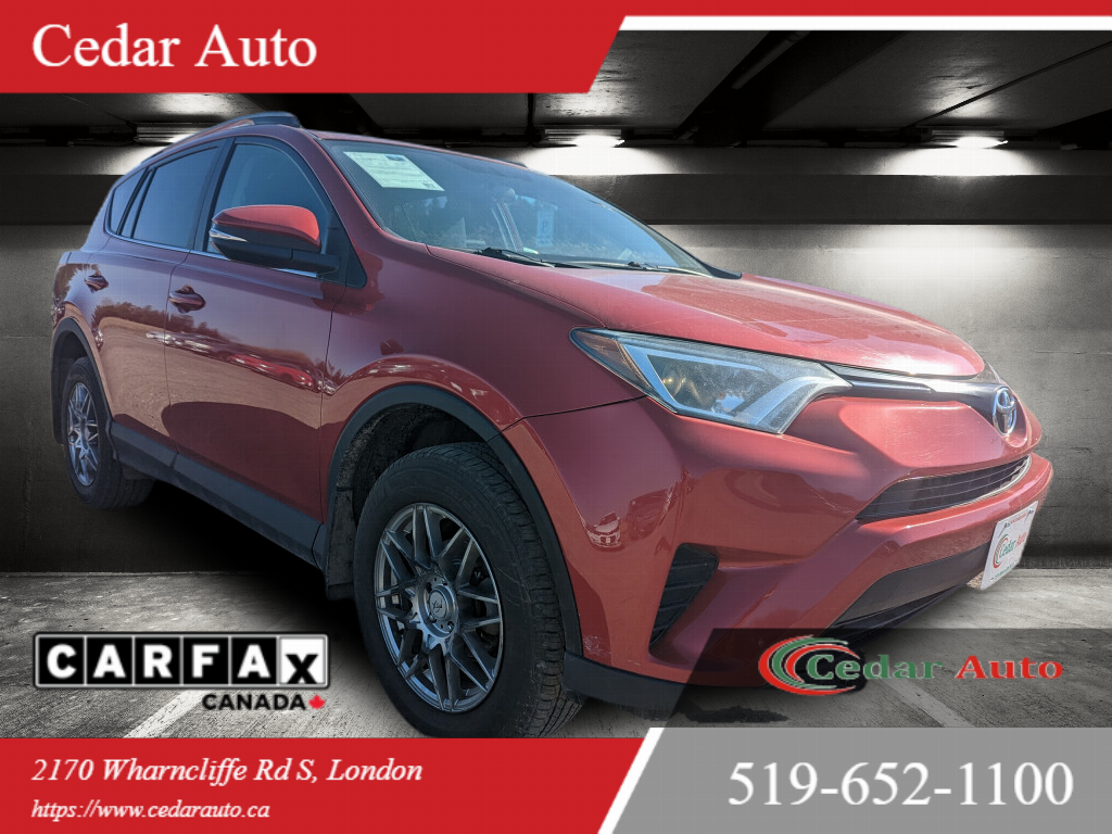 2016 Toyota RAV4 MANAGERS SPECIAL / AWD LE / NO ACCIDENTS