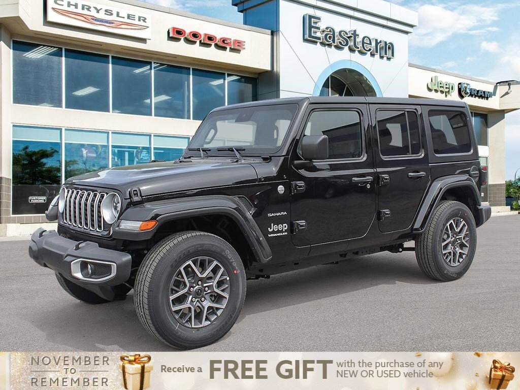 2024 Jeep Wrangler Sahara | Sky 1-Touch Power Top | 12.3 In. Touchscr