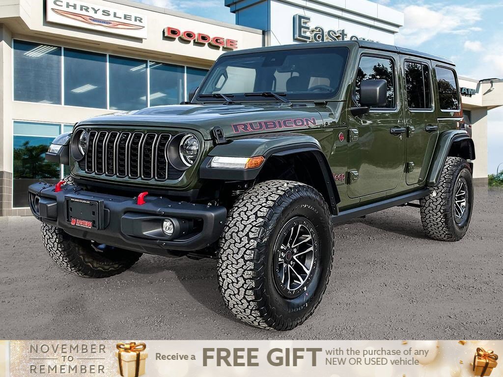 2024 Jeep Wrangler Rubicon X | Removable Hard Top | 12.3 In. Touchscr