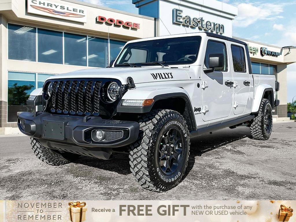 2023 Jeep Gladiator Willys | Removable Top | Backup Camera |