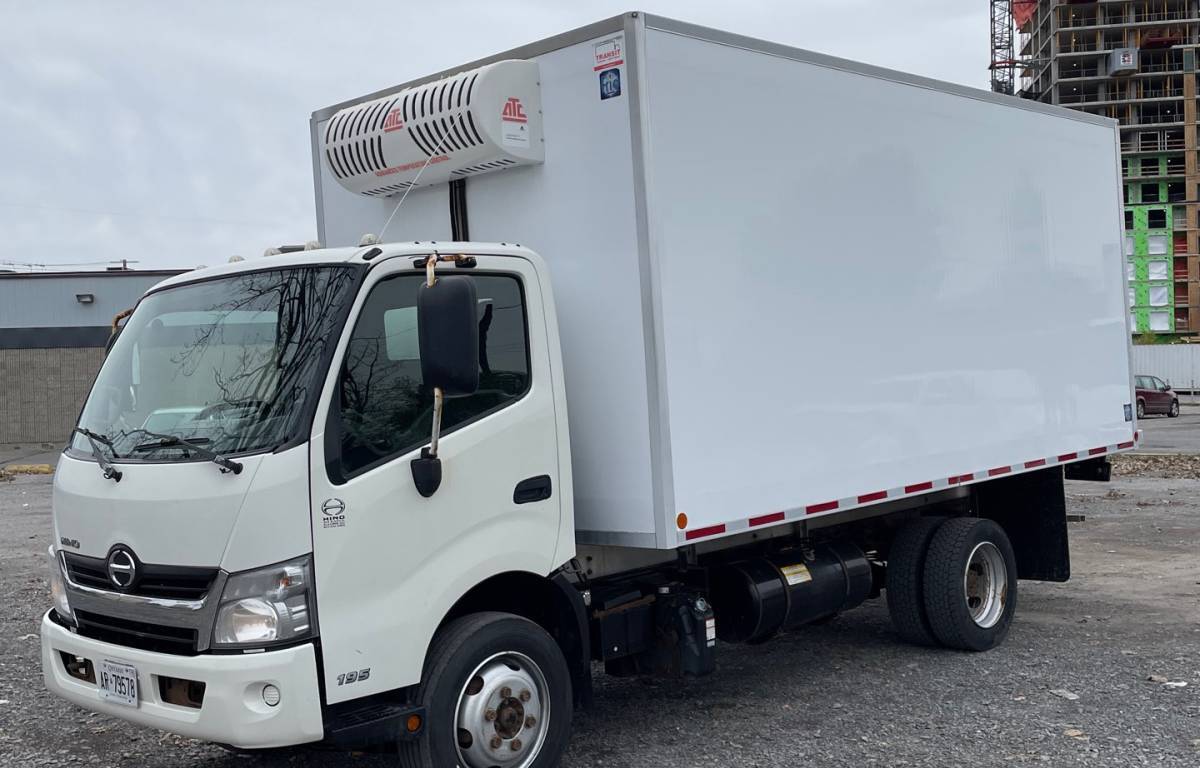 2017 Hino 195 | DIESEL | 16' REEFER BOX | LOW TEMP INSULATED FRE