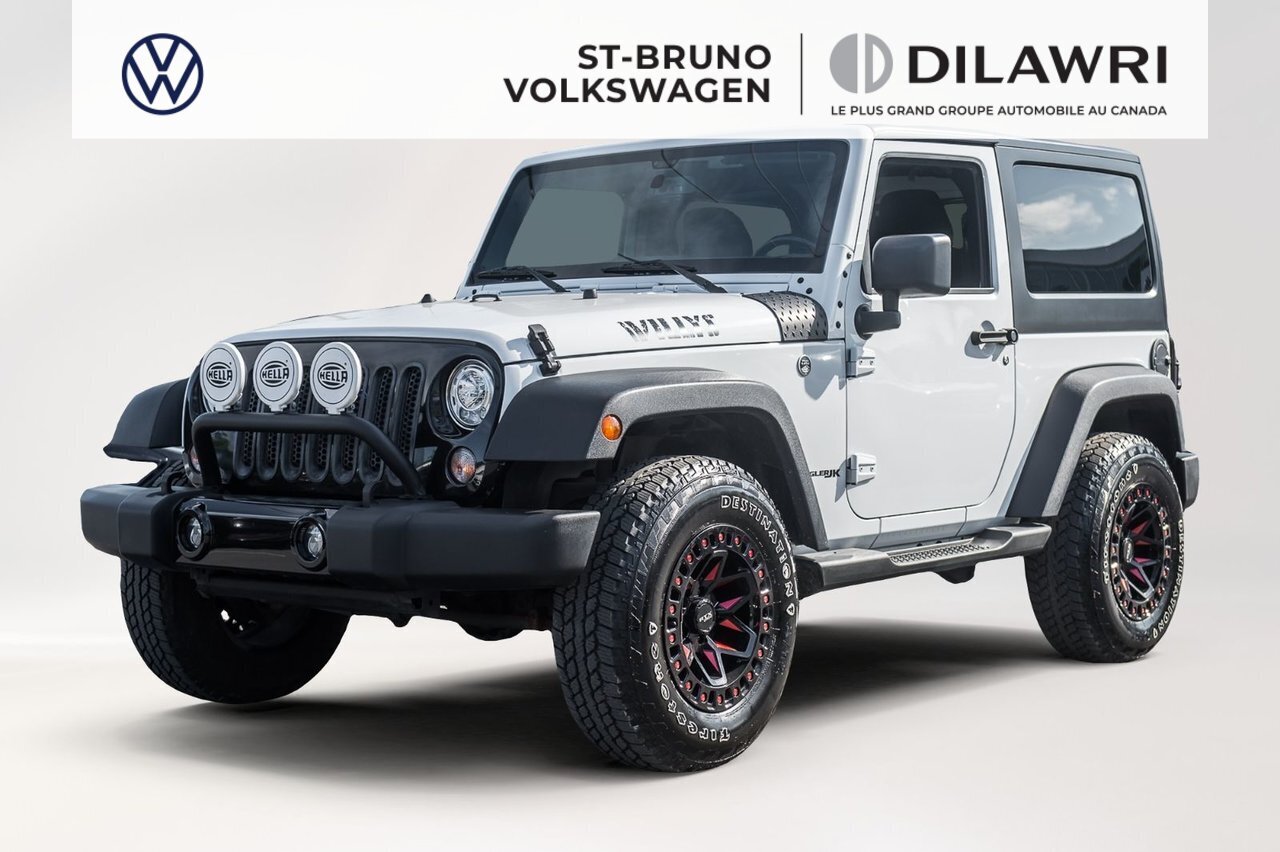 2018 Jeep Wrangler Unlimited Willys Wheeler * 4x4 * Bluetooth Never a