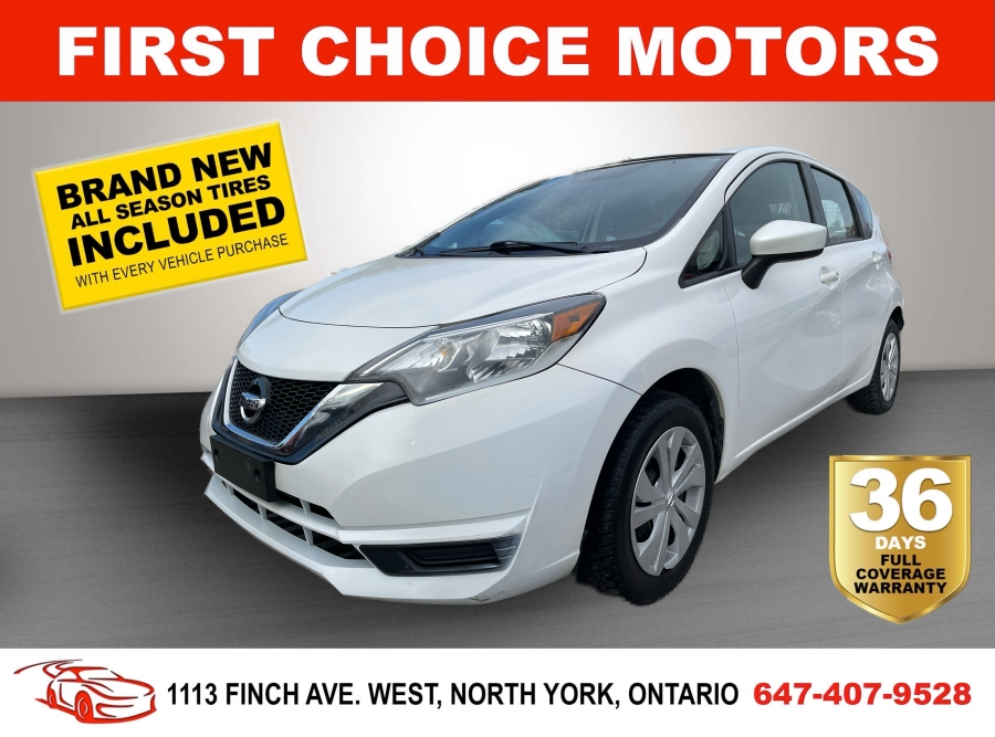 2018 Nissan Versa Note S ~AUTOMATIC, FULLY CERTIFIED WITH WARRANTY!!!~