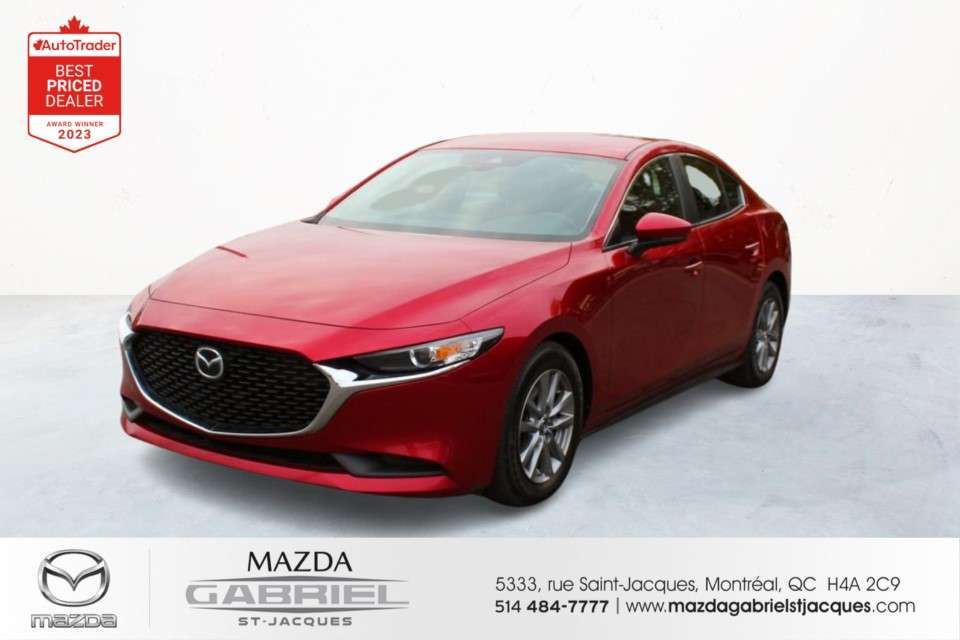 2020 Mazda Mazda3 GS AWD+JAMAIS ACCIDENTE+1 PROPRIETAIRE+PROPRE