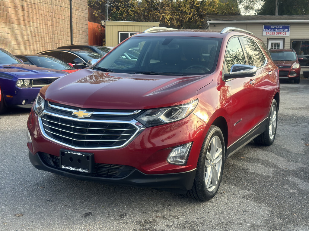 2018 Chevrolet Equinox AWD 4dr Premier w/2LZ / No Accidents Clean Carfax.
