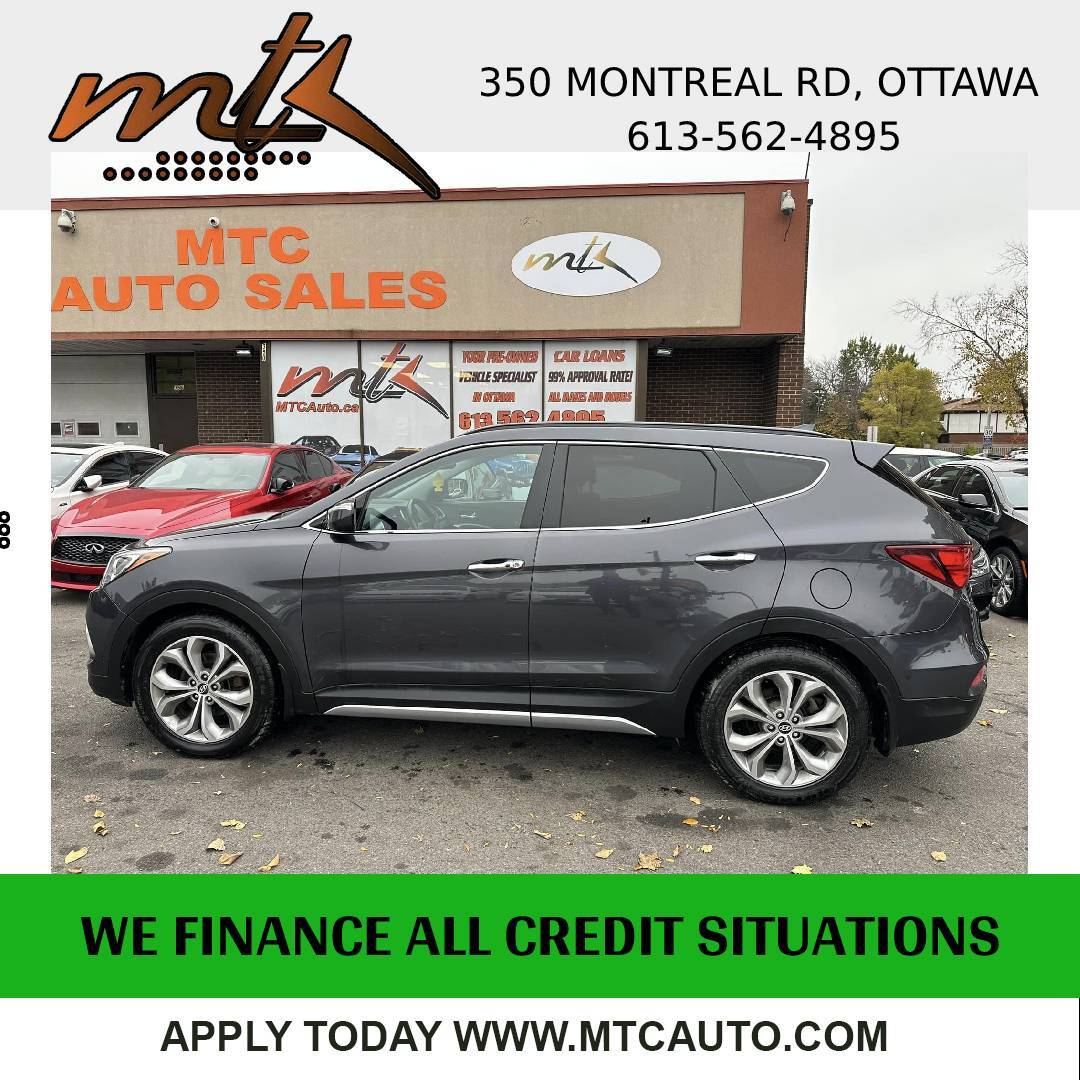 2017 Hyundai Santa Fe Sport AWD 4dr 2.0T Ultimate NAVIGATION/CAMERA LEATHER SU