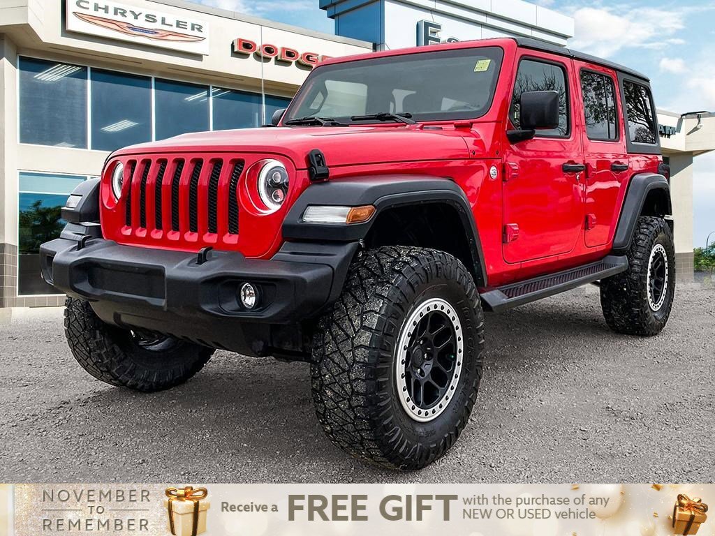 2018 Jeep WRANGLER UNLIMITED Sport | No Accidents | Removable Top |