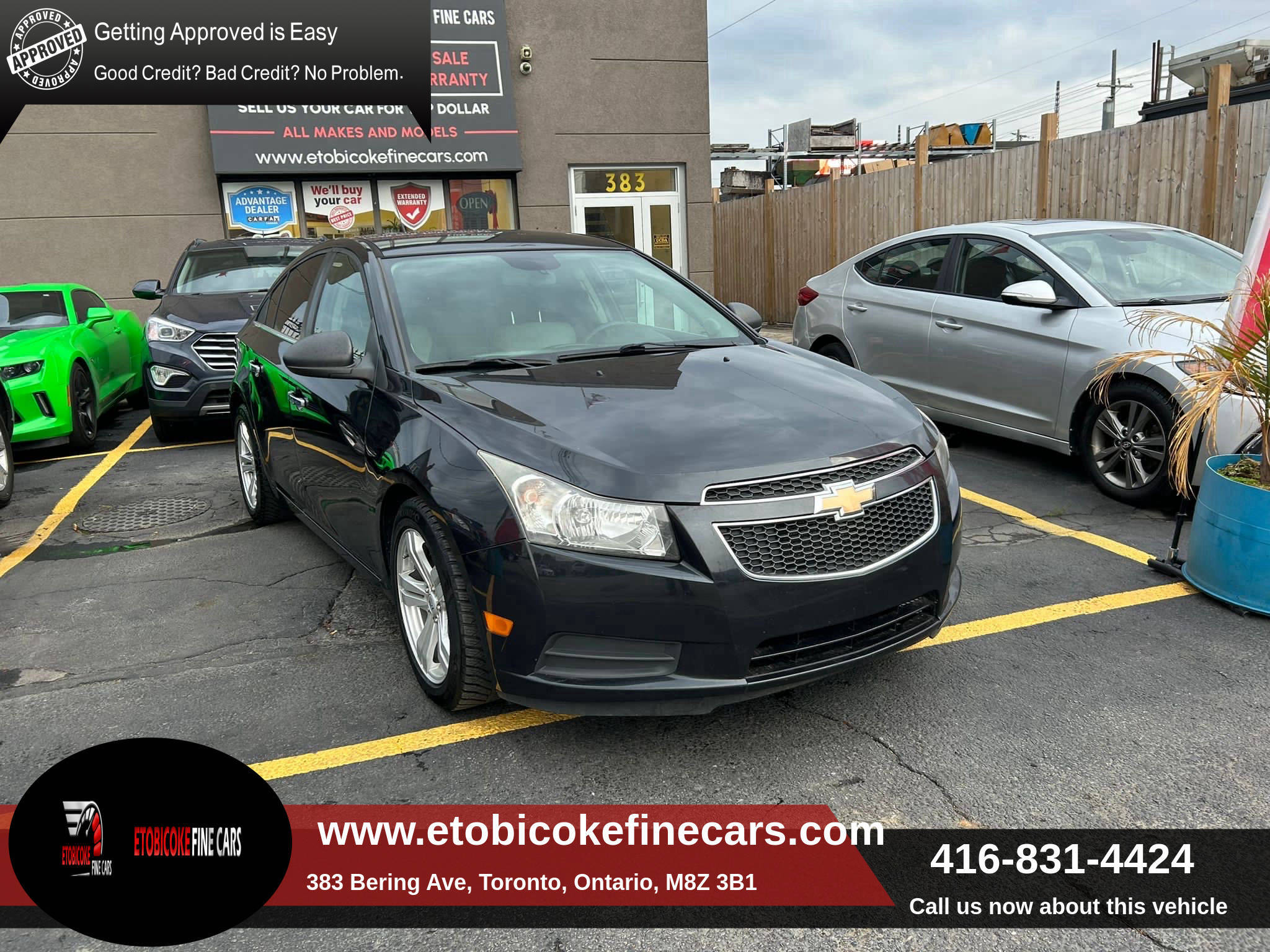 2012 Chevrolet Cruze 4dr Sdn LS automatic FULLY CERTIFIED WITH FREE WAR