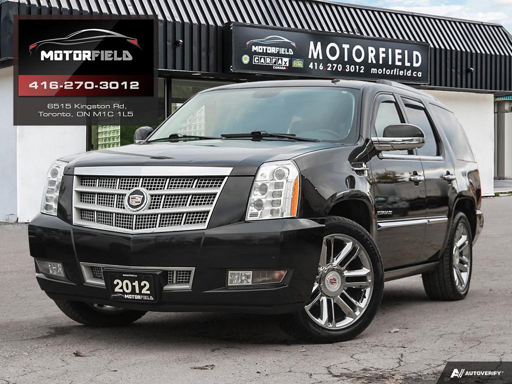 2012 Cadillac Escalade Platinum AWD *Accident-Free, DVD's, Loaded*