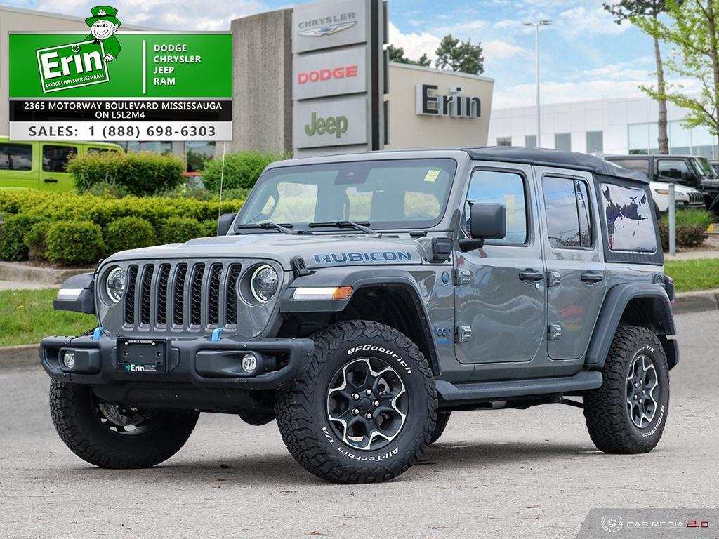 2023 Jeep Wrangler 4xe RUBICON 4X4 | 1 OWNER | CLEAN CARFAX | LEATHER 
