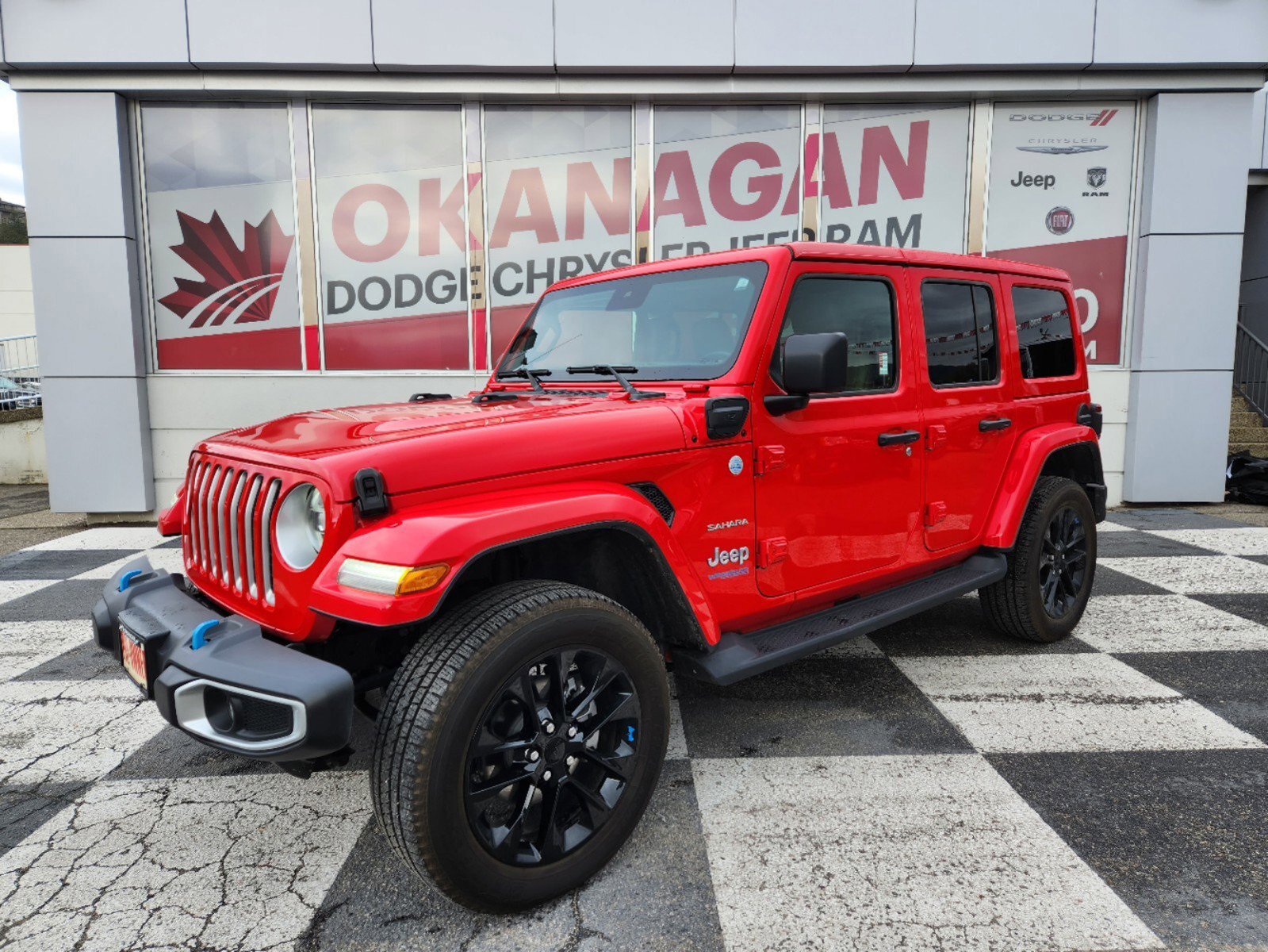 2022 Jeep Wrangler 4xe Unlimited Sahara | Auto | 4WD | Leather