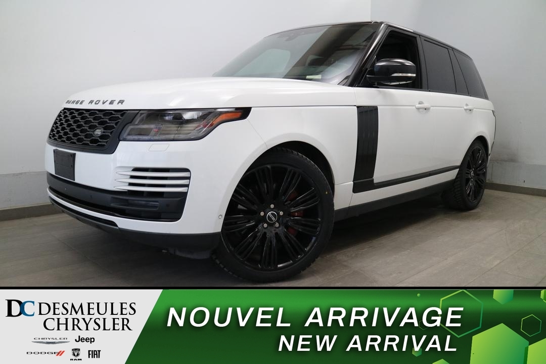 2018 Land Rover Range Rover V8 SUPERCHARGED AWD TOIT PANO NAVIGATION CUIR