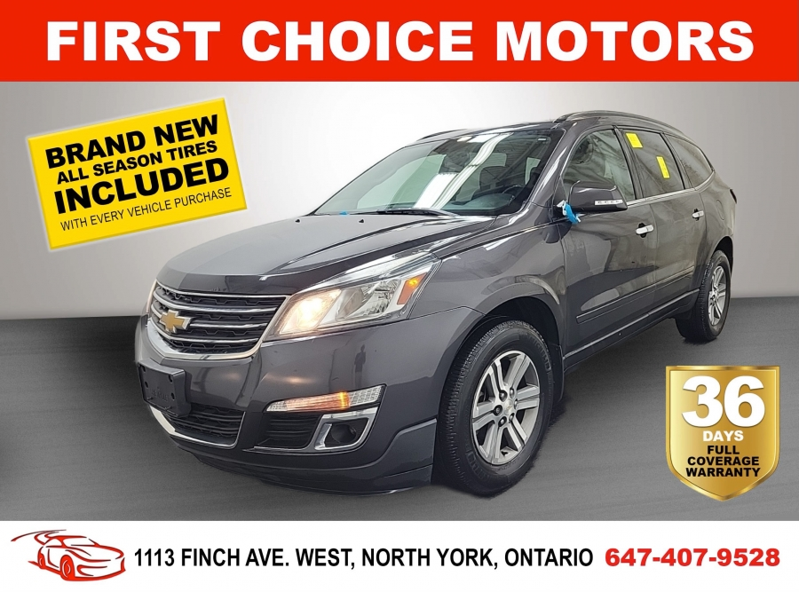 2015 Chevrolet Traverse LT ~AUTOMATIC, FULLY CERTIFIED WITH WARRANTY!!!~