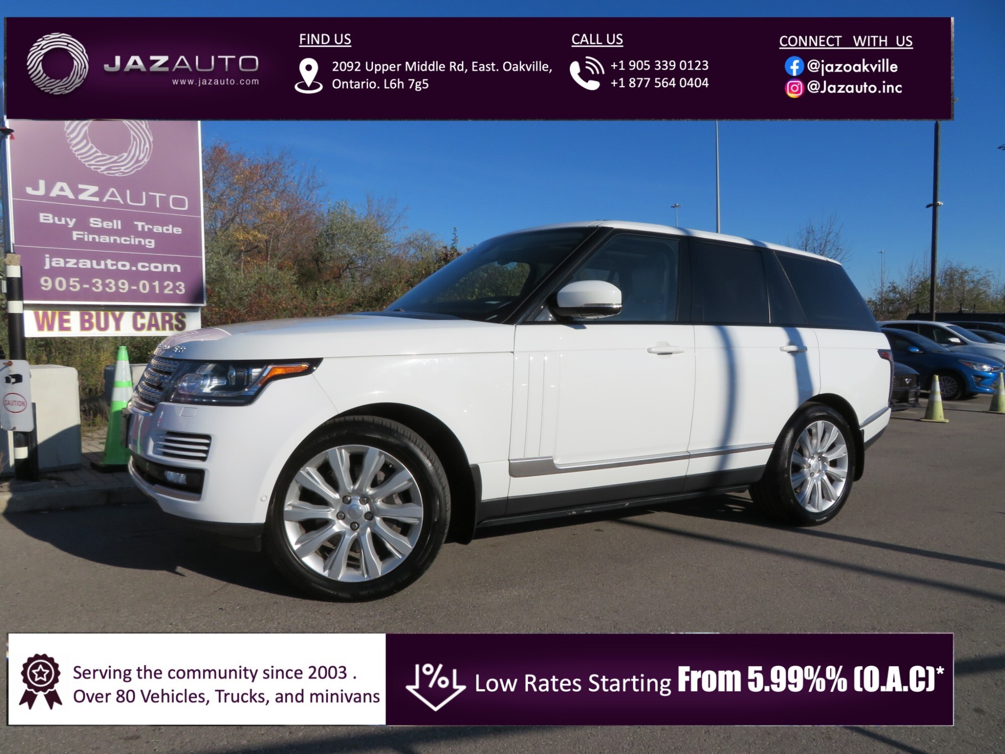 2014 Land Rover Range Rover SuperCharged NO ACCIDENTS VERY CLEAN CONDITION. 