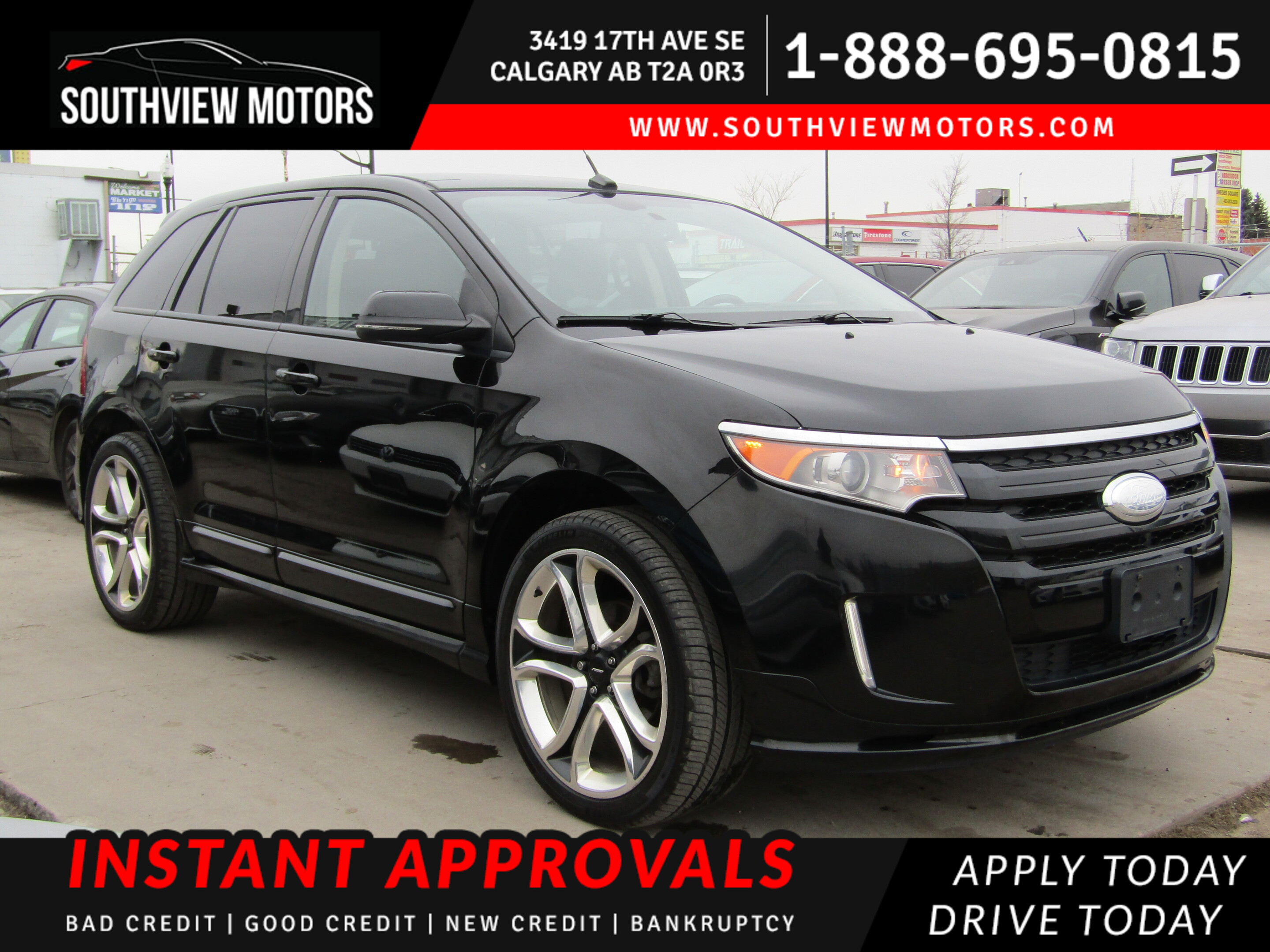 2012 Ford Edge SPORT AWD NAV/CAM/PANO ROOF/LEATHER/NEW TIRES 