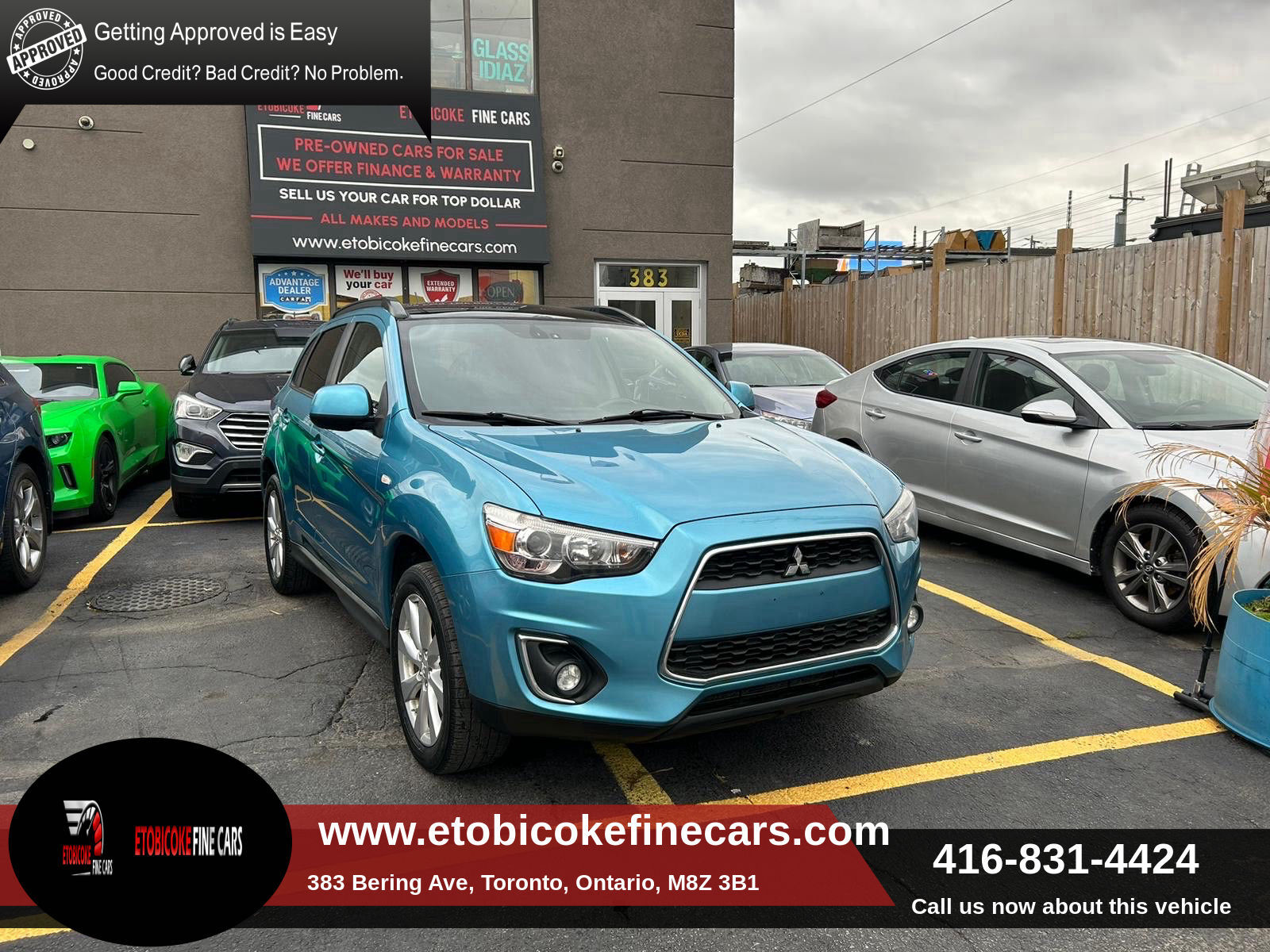 2013 Mitsubishi RVR AWD 4dr CVT GT FULLY CERTIFIED WITH FREE WARRANTY