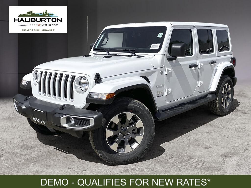2023 Jeep WRANGLER UNLIMITED Sahara - DEMO/HEATED SEATS/TOW PKG/PAINTED TOP