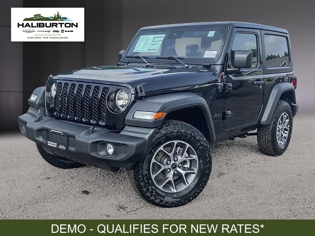 2024 Jeep Wrangler Sport S - DEMO/HEATED SEATS/HARD TOP/AT TIRES