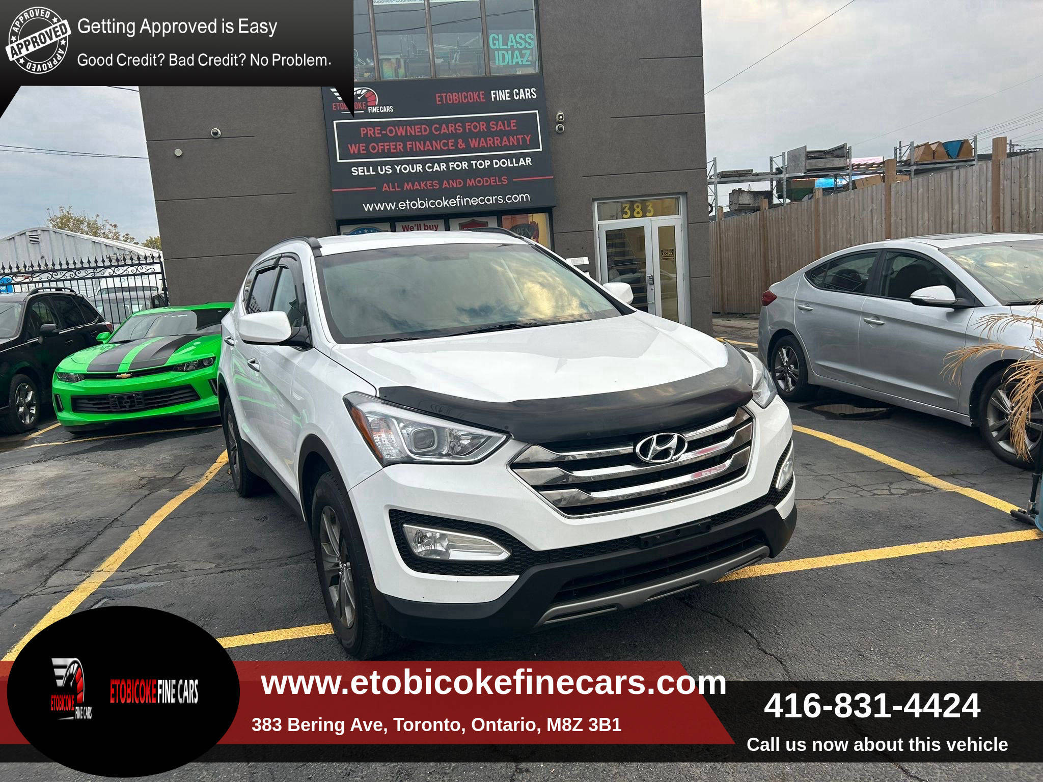 2013 Hyundai Santa Fe FWD 4dr 2.4L Auto Premium FULLY CERTIFIED WITH FRE