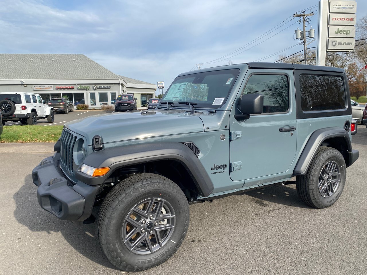 2024 Jeep Wrangler SPORT S WELL EQUIPPED..TURBO 4 CYL..FREEDOM TOP..T