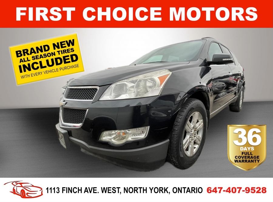 2012 Chevrolet Traverse LT ~AUTOMATIC, FULLY CERTIFIED WITH WARRANTY!!!~