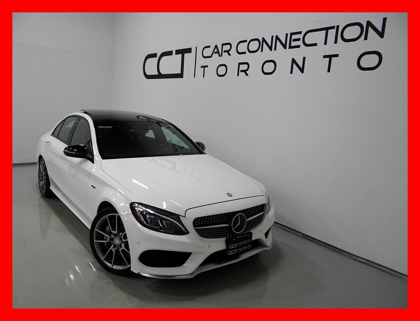 2016 Mercedes-Benz C-Class C450 AMG 4MATIC *BURMESTER/RED LEATHER/NAVI/BACKUP