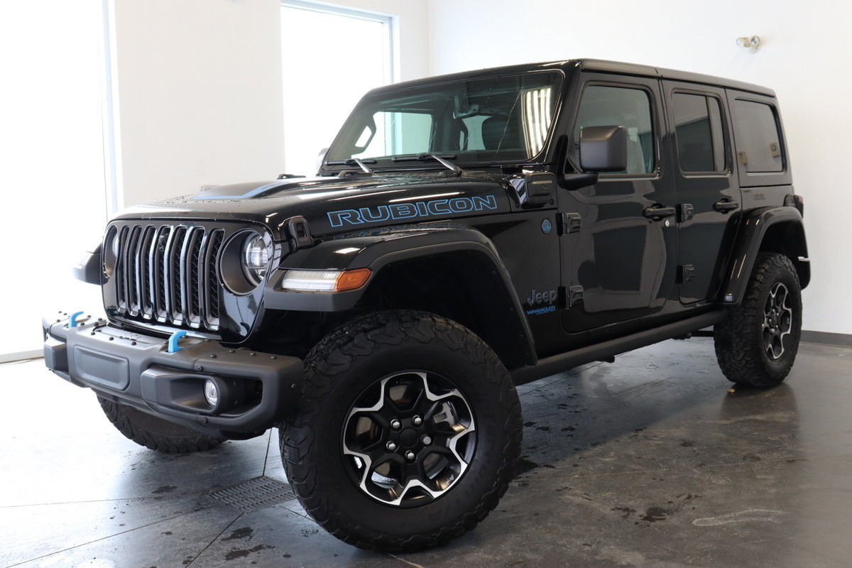 2021 Jeep Wrangler 4xe Unlimited Rubicon 4XE Branchable ***STEEL BUMPERS 