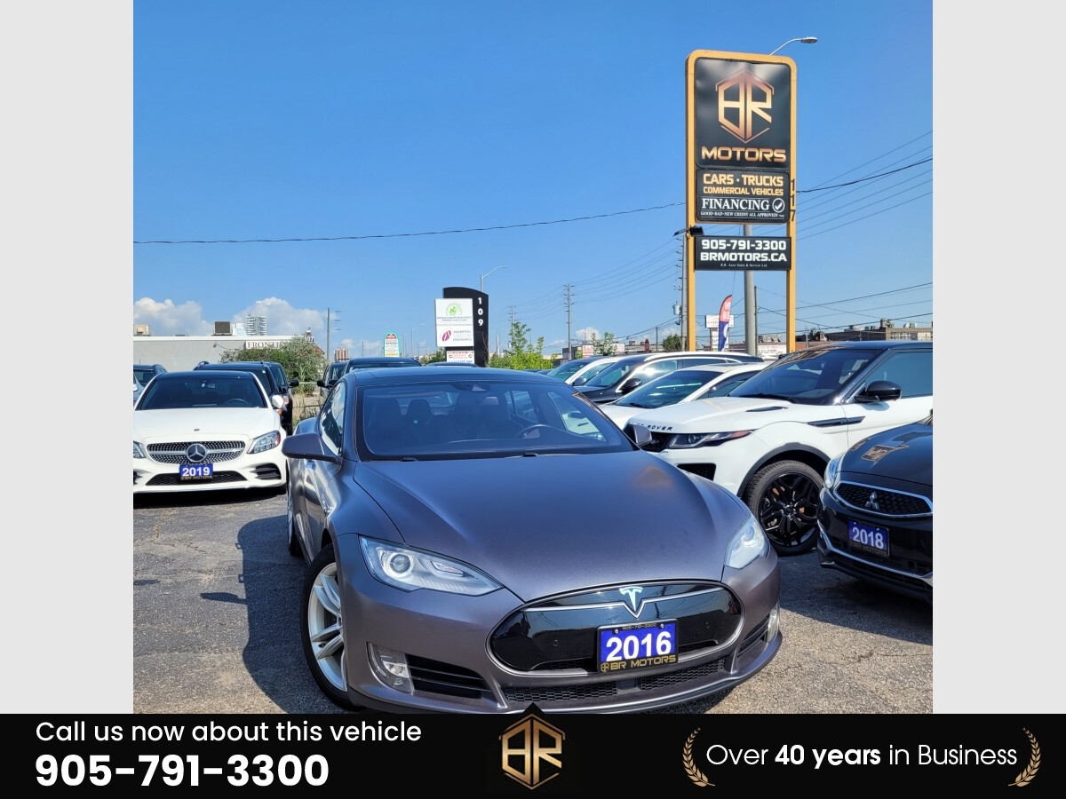 2016 Tesla Model S No Accidents | 90D| Wrapped Grey
