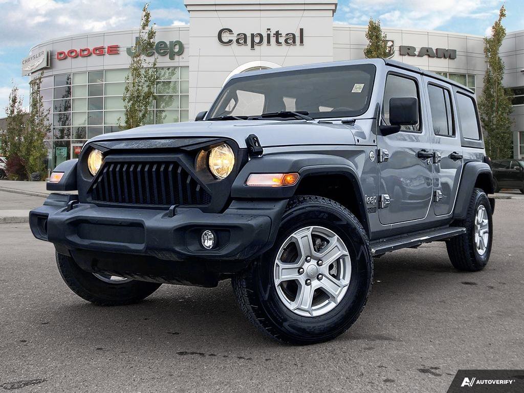 2019 Jeep WRANGLER UNLIMITED Sport | One Owner No Accidents CarFax |