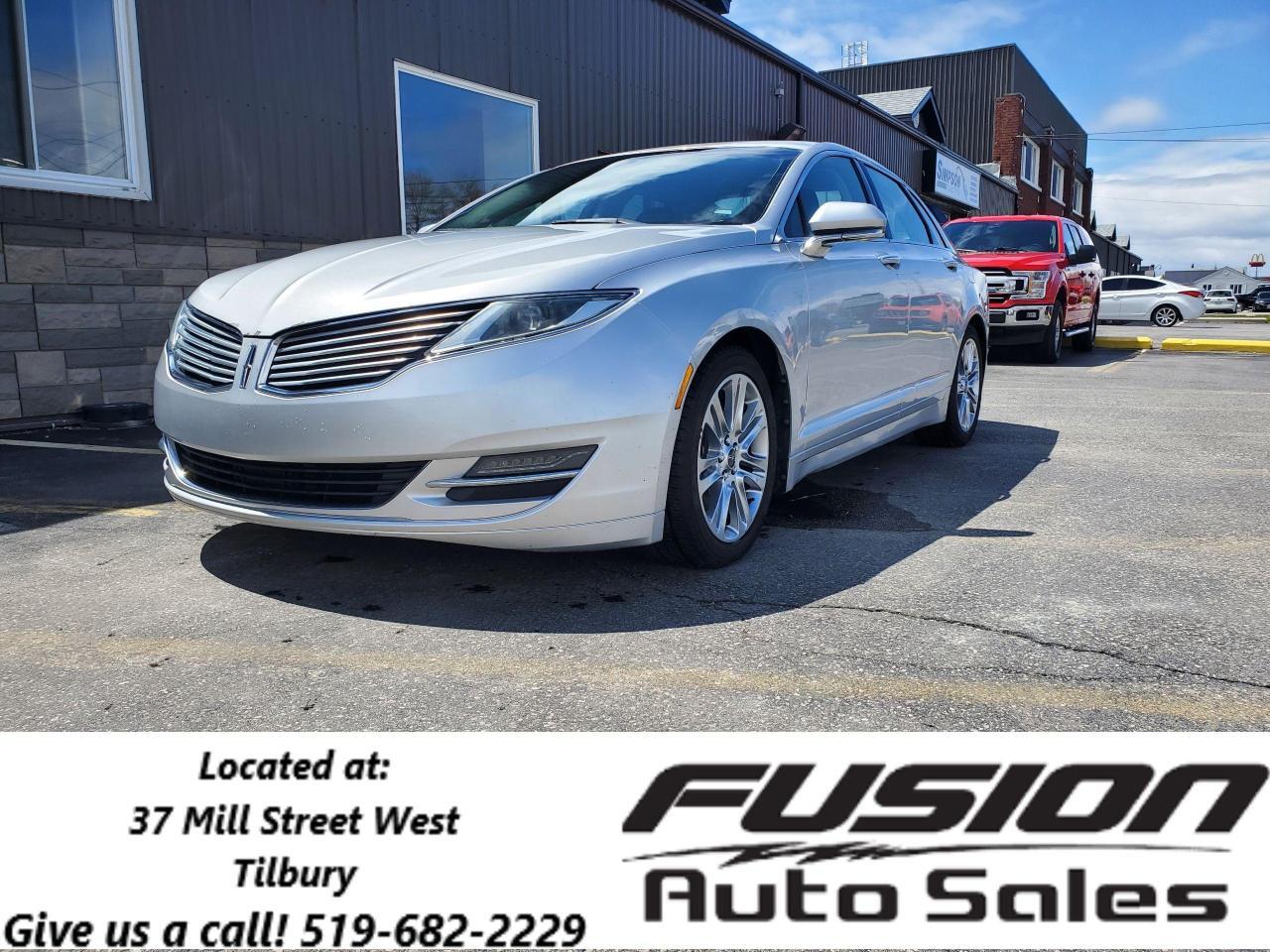 2013 Lincoln MKZ EcoBoost-LOW KM-LEATHER-REMOTE START-HEATED SEATS