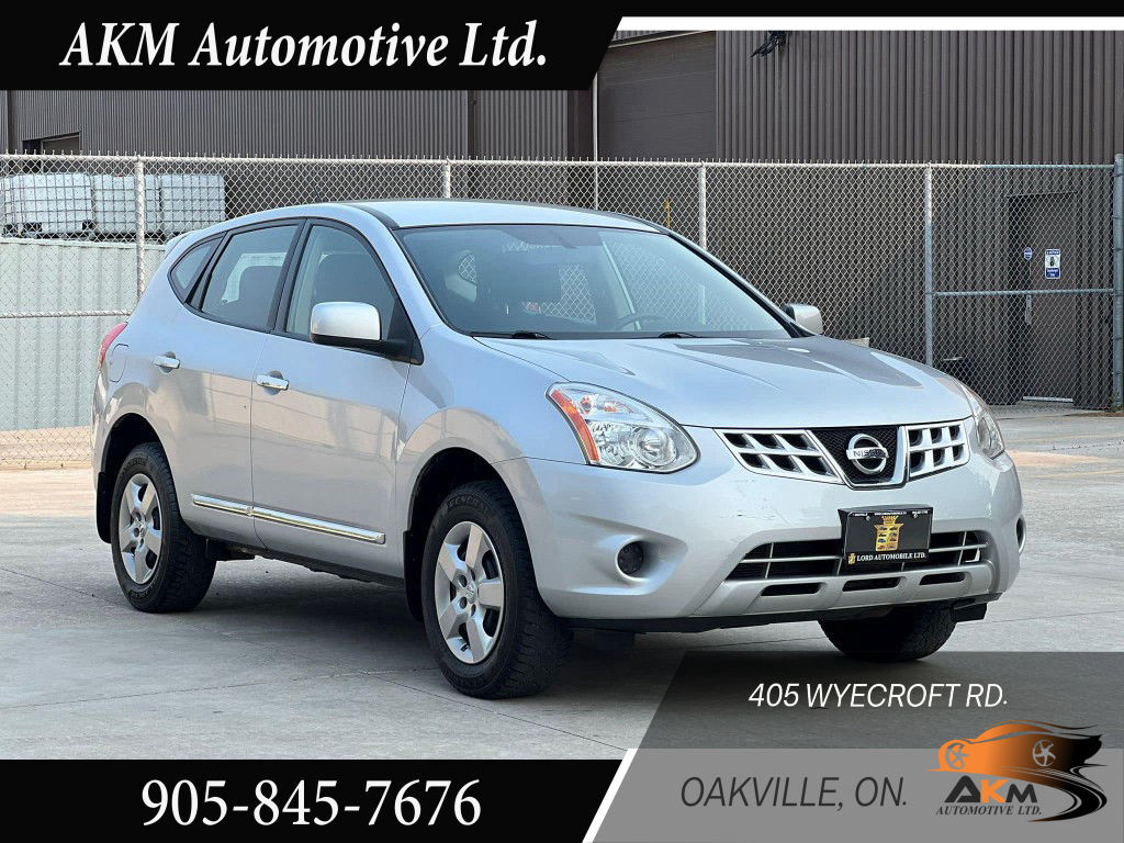 2012 Nissan Rogue S, FWD, 4dr SUV, Certified