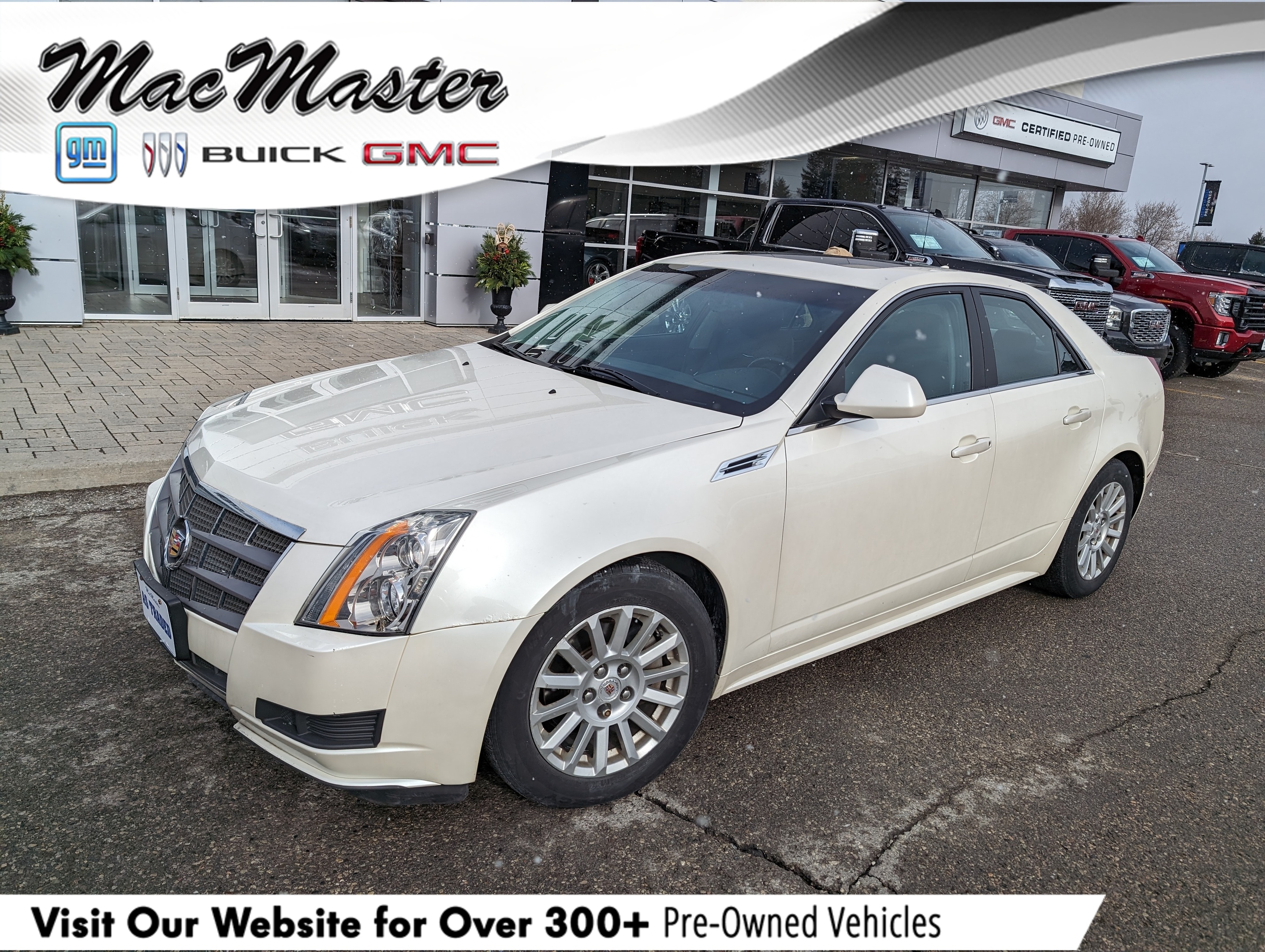 2010 Cadillac CTS LUXURY, 3.0L, SUNROOF, HEATED LEATHER, CERTIFIED!