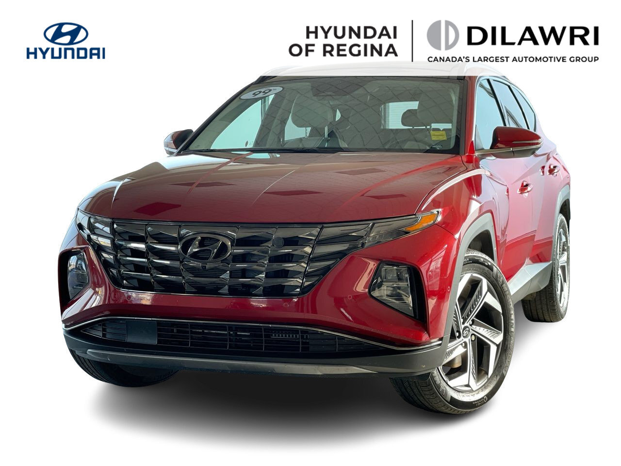 2022 Hyundai Tucson AWD 1.6T Ultimate Hybrid Leather, Navigation, Moon
