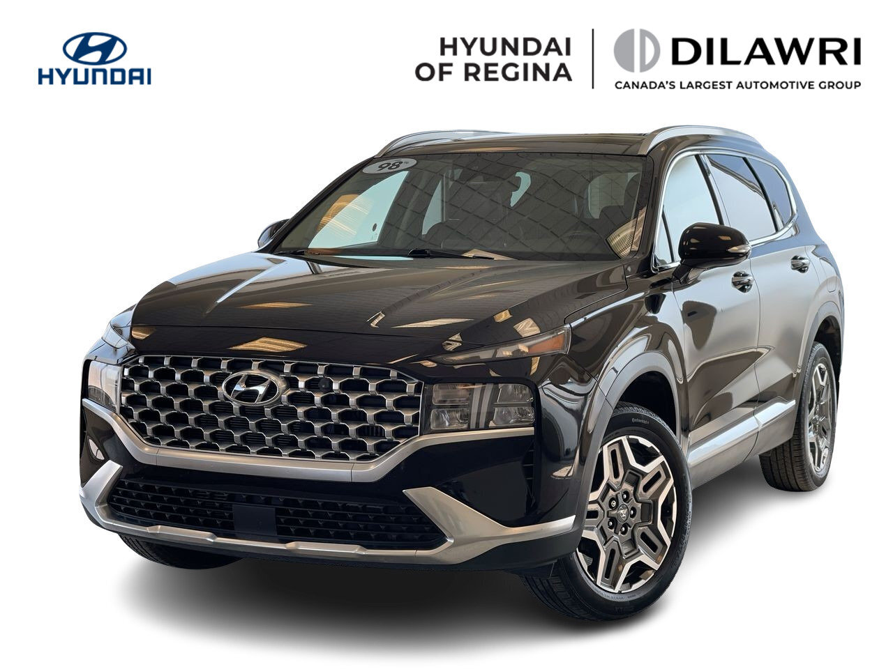 2021 Hyundai Santa Fe Hybrid Luxury Leather, Moonroof, Apple CarPlay/Android Au