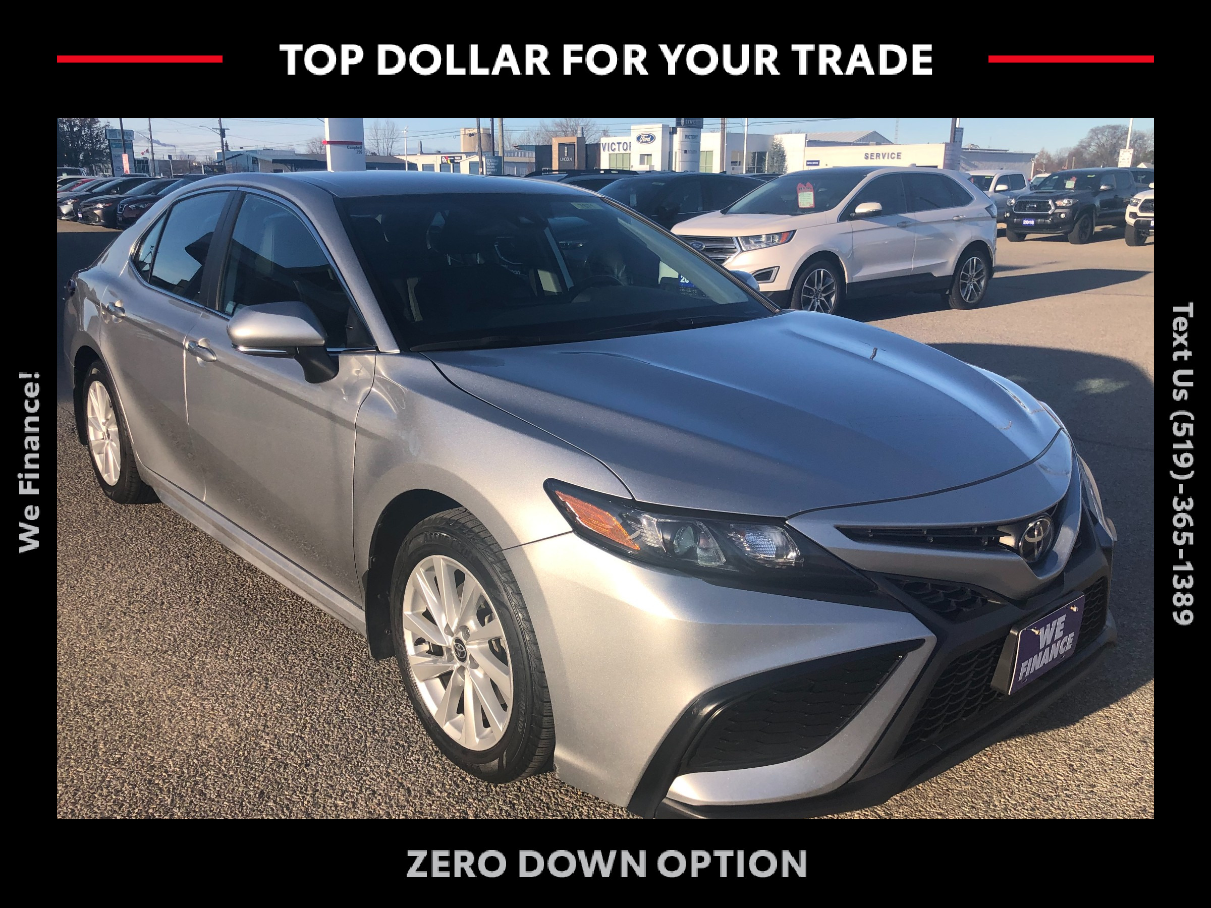 2021 Toyota Camry SE EDITION--HEATED LEATHER--REAR CAMERA