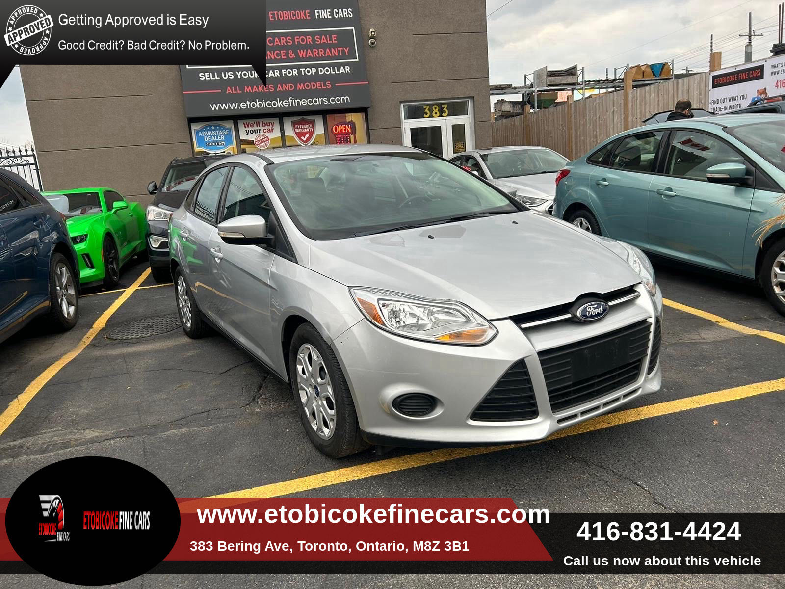 2014 Ford Focus 4dr Sdn SE Certified with WARRANTY