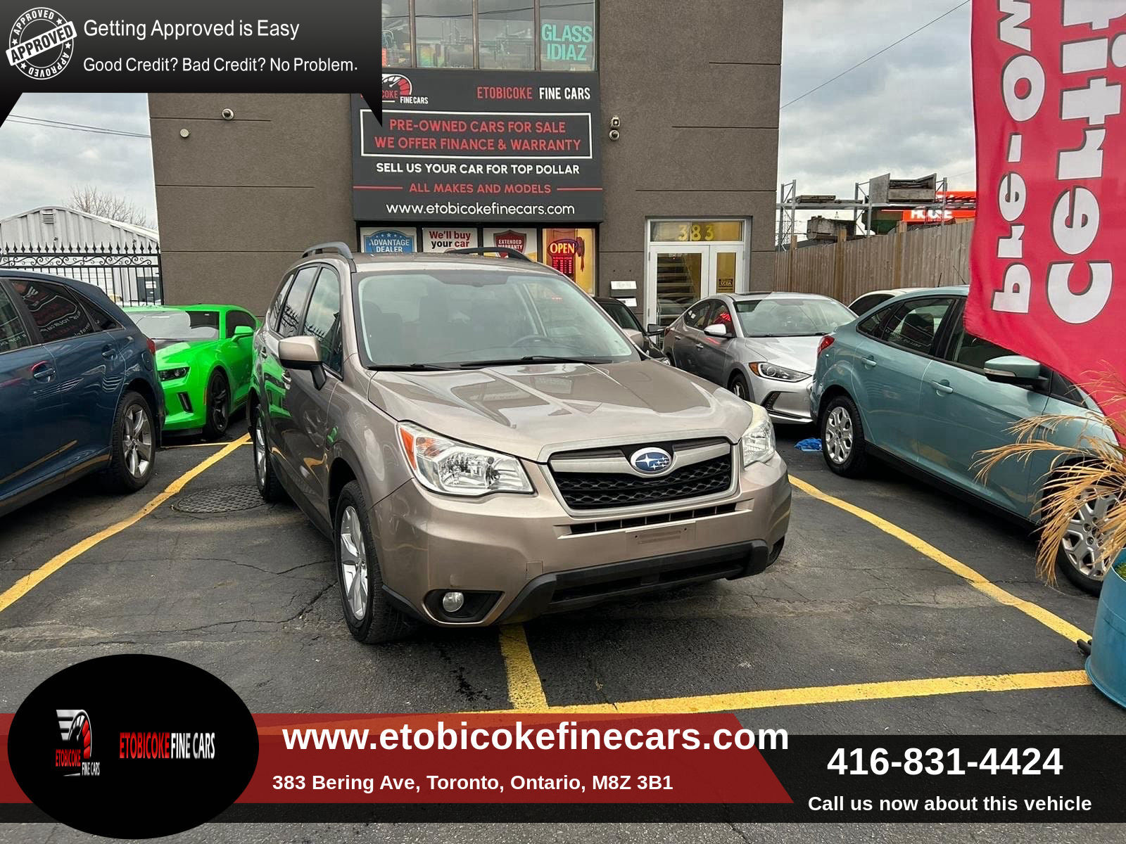 2015 Subaru Forester 5dr Wgn Convenience Certified with Warranty