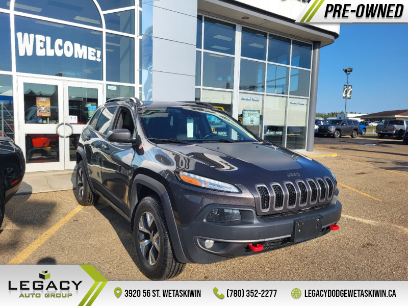 2018 Jeep Cherokee Trailhawk Leather Plus  - Leather Seats