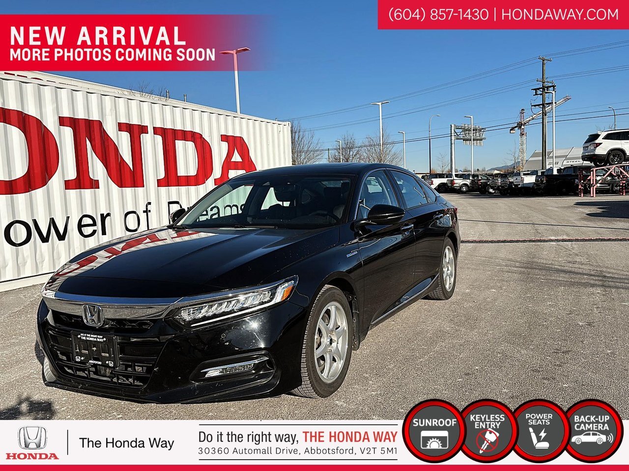 2018 Honda Accord Hybrid TOURING 7 YEAR/160,000KMs POWERTRAIN, HEATED AND C
