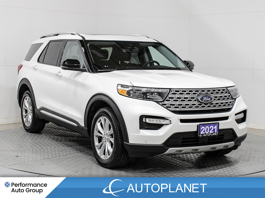 2021 Ford Explorer Limited 301A AWD, Ecoboost, Navi, Pano Roof!