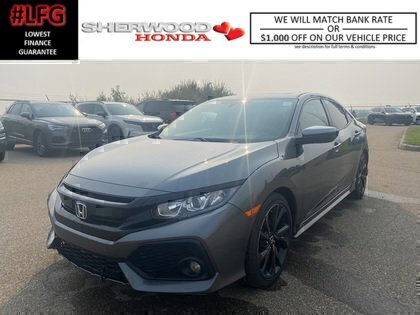 2017 Honda Civic Hatchback 5D Sprt | BLNDSPT | 3M | LW KMS | 1 OWNR | NO ACDT
