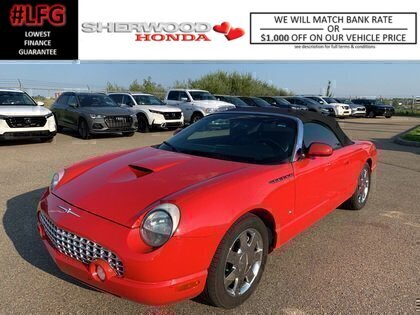 2003 Ford Thunderbird 2dr Convertible | LOW KMS | HEATED LEATHER