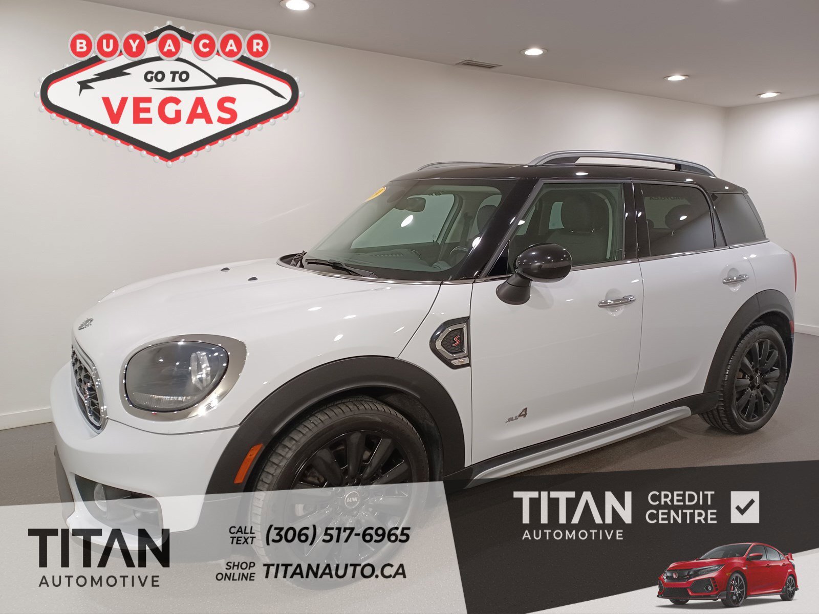 2019 MINI Countryman Cooper S ALL4 AWD | Htd Leather | Pano Roof | Nav 