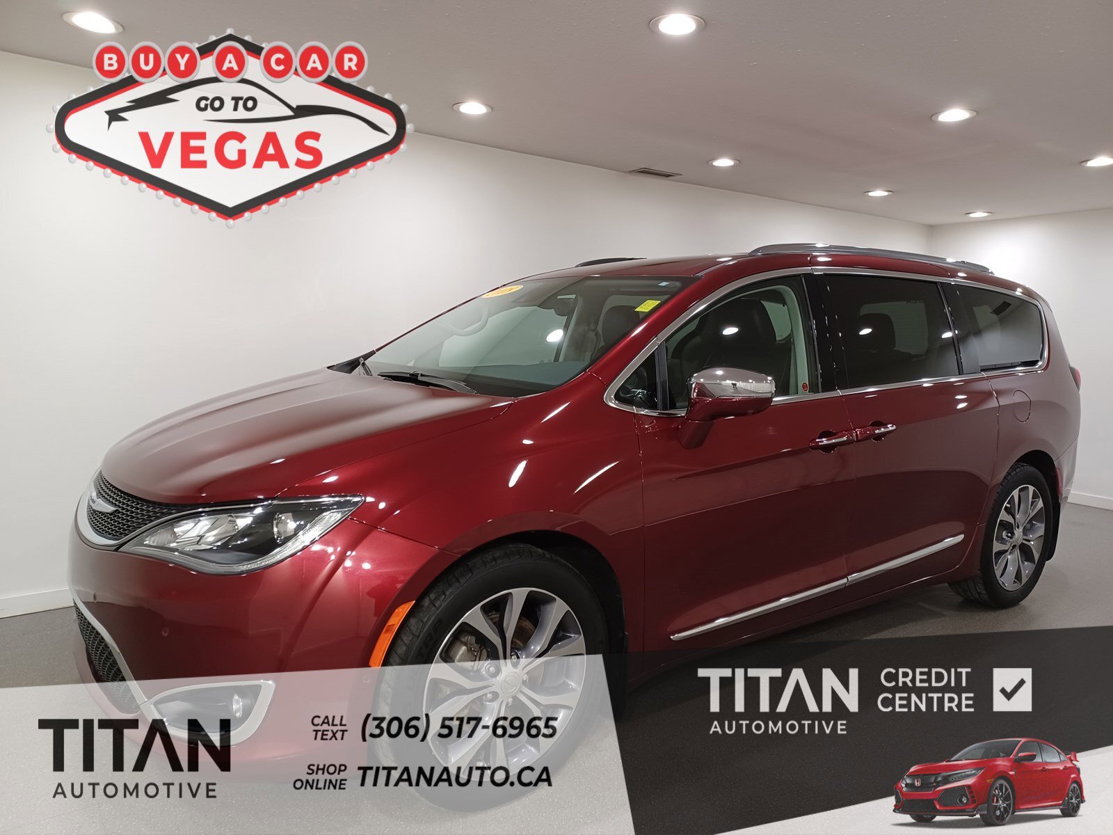 2018 Chrysler Pacifica Limited | 3rd Row | Nav | Htd & Cooled Leather | P