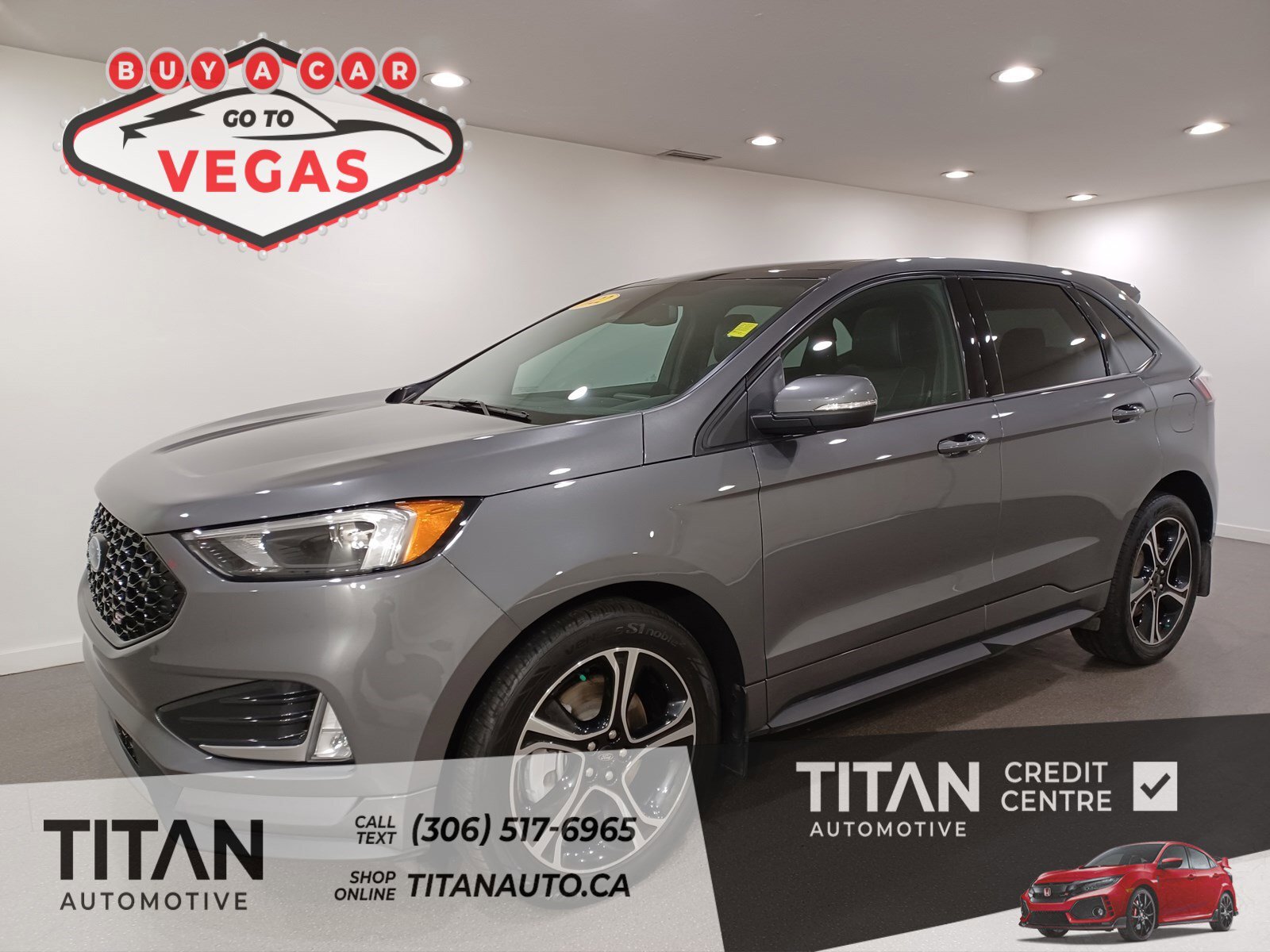 2022 Ford Edge | Carbonized Grey Metallic | Pano Roof | Remote St