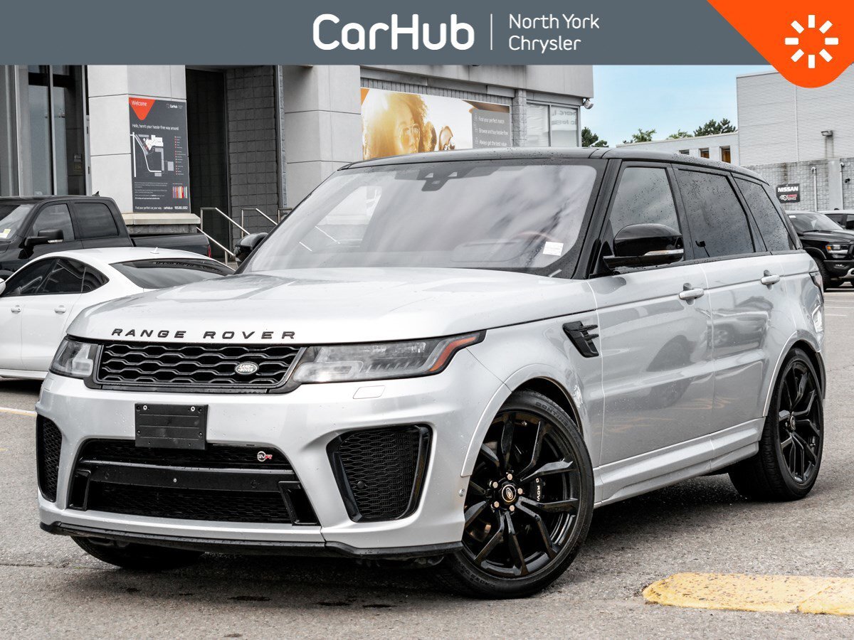 2019 Land Rover Range Rover Sport SVR Pano Roof Meridian Vented Seats HUD
